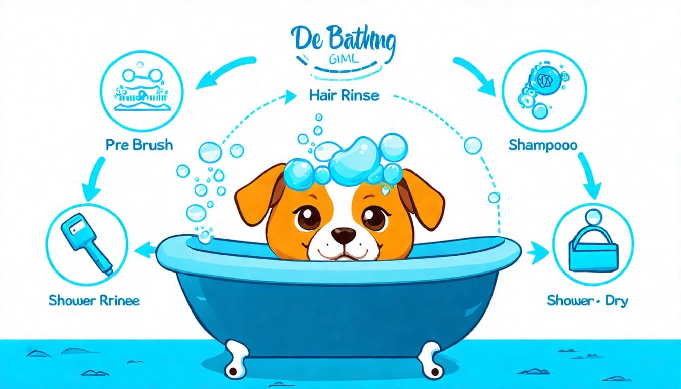 狗狗洗澡完整教學：2026 年正確步驟、頻率建議與常見錯誤
