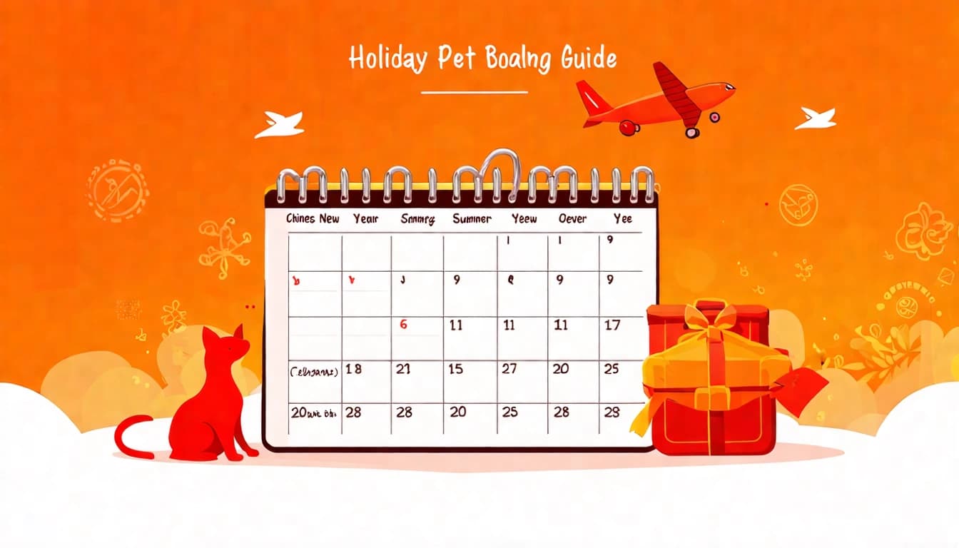 2026 過年連假寵物寄宿攻略：預約時機、費用加價與注意事項